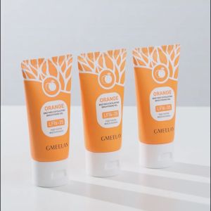 Gmeelan Orange Exfoliating Whitening Gel Mengangkat Sel Kulit Mati