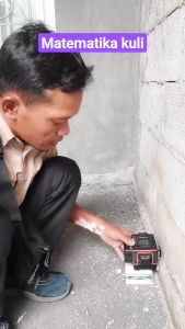 Meteran Cross Laser Level 16 Lines 4D Remote Self Leveling Waterpass Siku LD-515