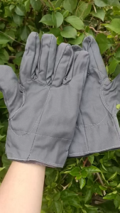 Găng Tay Bảo Hộ Lao Động Bạt Vải Dày (Ghi Xám) – Chống Mài Mòn Bền Bỉ