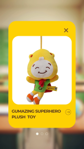 Gumazing Superhero Plush Toy for Kids - Soft and Cuddly Companion