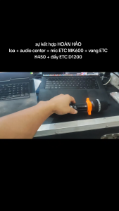 MICRO KHÔNG DÂY ETC MK600 – ÂM THANH HÁT HAY BẮT SÓNG CỰC KHỎE chống hú rít hút âm hất nhẹ tôn giọng cho người há