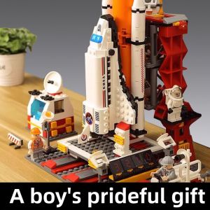 Advanced Rocket Building Blocks 8-12 years Boys Gift