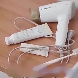 New-Hair Dryer Holder Punch Free Wall Mounted Wall Dryer Cradle Hairdryer Blow Dryer Organizer For Bathroom Shelves