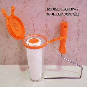 14 Day Moisturizing 9-Inch Paint Roller Brush for Efficient Construction No Need to Clean and Hands Wont Get Dirty
