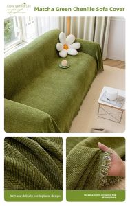 YANYANGTIAN | Waffle Grid Air Conditioner Blanket for Living Room Sofa 1 Piece