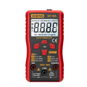 High-Performance Digital Multimeter with True RMS NCV and Large Screen for Accurate Electrical Measurements