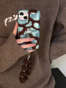 Retro Blue Brown Leopard Print Phone Case for Oppo Findx9 X8 pro X7 Reno14 pro 13 12 Women K12S 11 10 Soft A5 A6 pro A3 New Ace2