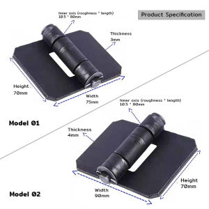 ZEO Welding Hinges for Truck Iron Gate Hinges Hardware Accessories