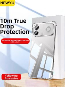 Newyu | Transparent Drop Protection Silicone Phone Case for Redmi K90 Pro Max
