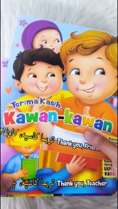 Shape Book Siri Terima Kasih Buku Cerita Ringkas Bahasa Malaysia | Bahasa Inggeris | Jawi