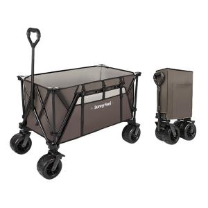 SUNNY FEEL | Folding Large Capacity Camping Cart