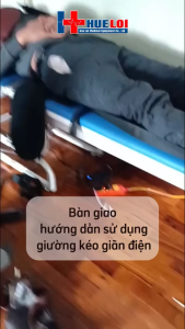 Giường kéo giãn và nắn chỉnh cột sống bằng cơ