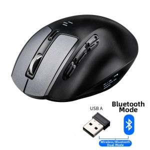 Sanwa Supply | Ergonomic Dual-Mode Wireless Mouse