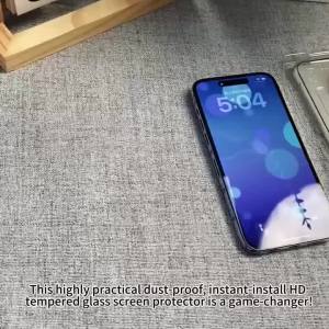 Bộ 2 Miếng Dán Bảo Vệ Màn Hình Kính Cường Lực NNBILI Full Cover Cho Samsung Galaxy Z Fold Ultra Series HD Trong Suốt Chống Trầy Xước Chống Vân Tay