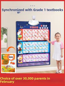 SHIGUANGXUE | Pinyin Alphabet Chart Learning Aid