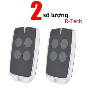 Điều Khiển Từ Xa R-Tech RT-4 433MHz Cho Cửa Điện AC & Rèm Tự Động SL600 SL1000 SL1500 SL2000 Giao Tiếp Không Dây RF