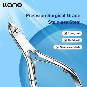 llano Cuticle Nippers Nail Manicure Cuticle Clippers Trimmer Pedicure Stainless Steel Cutters Tool