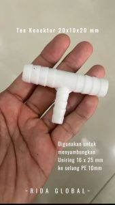 Konektor Tee Reducer 20x10x20 mm: Solusi untuk Aerasi Industri