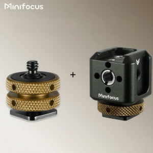 Minifocus | Metal Dual Layer Mount Adapter 1/4 Inch Screw