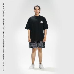 Wellborn Sacking Oversized Black T-shirt