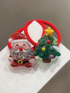 Christmas Themed Children's Hair Accessories: Baby Girls' Cute Deer Antler Hair Clips & Festival Hair Bands