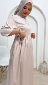 Daster Miranda Polos lengan 3/4 / Midi Dress Miranda Rayobn Twill