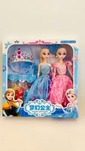 [LOẠI LỚN RẤT ĐẸP] Bộ đồ chơi búp bê công chúa Frozen Elsa và Anna dành cho bé thích chăm em thích chơi búp bê công chúa
