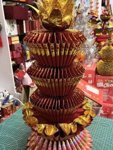 Caiyuan Rolling Enhanced Version Material Package (Need to Be Self-Folded to Send Tutorial) Trollius Chinensis Mid-Autumn Festival Moon Worship Bright Moon Mother Chaoshan