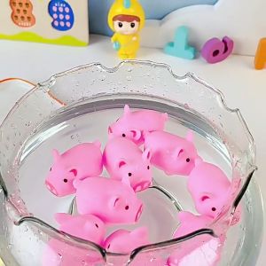 Đồ Chơi Nắn Bóp Đàn Hồi Giảm Stress Hình Chú Heo Hoạt Hình Đáng Yêu