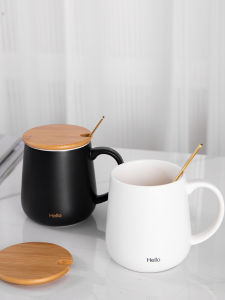 BOJINGLIPIN | Multi-purpose Ceramic Cup With Lid