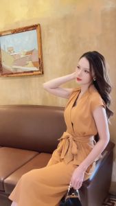 [Voucher 15% MOV 199K cap 100K Quần lửng ống suông HeraDG thiết kế xếp li hiện đại trẻ trung chất tuytsi cao cấp STBC3028Q