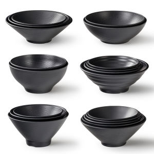 Bát Đựng Mì Phong Cách Nhật Bản Bằng Melamine Dùng Cho Nhà Hàng Bát Đựng Mì Trộn Bát Đựng Mì Sợi Bát Đựng Bánh Bao Cay