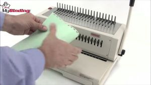 HIC TCC 210EPB Heavy Duty Electric Comb Binding Machine 500 Sheets (electric binding machine heavy duty binding machine electric Comb binding