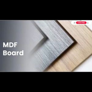 3mm MDF Board Medium Density Fibreboard Kayu Lapis Olahan - 1220x2440mm Ketebalan 3mm (Pembelian minimal 10 lembar)