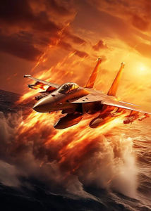 Jigsaw Puzzle Modern Military Fighter Jet Plane Photography Art For Adults Great Perfect Family Fun Relaxing Brain Teaser Gift