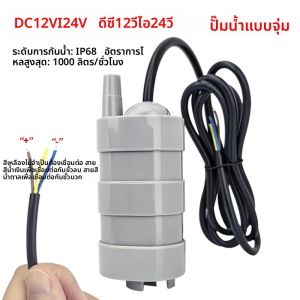 แบบพกพา DC12V/24V 1000L/H มอเตอร์ไร้แปรงปั๊มแนวตั้งด้านล่างปั๊มดูดเครื่องทําน้ําอุ่น Slotting เครื่อง Cooling Booster PUMP