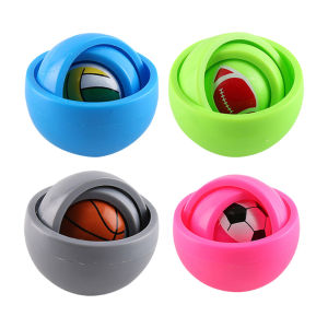 【New Arrival】3D Infinite Flip Fidget Spinner Toys Gyroscope Fidget Toys Stress Relief Toy for Kids Teens Boys Girls Adult