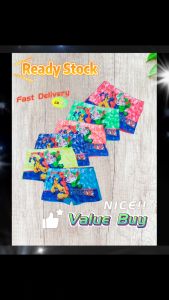 Kids Underwear Boxer Cartoon Super Hero / Seluar Boxer Kartun Budak SuperHero HOT SALE