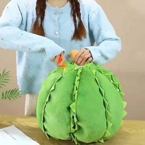 ของเล่นตุ๊กตาทุเรียนถอดซักได้ จำลองทุเรียน ของขวัญวันเกิด ตุ๊กตาผลไม้