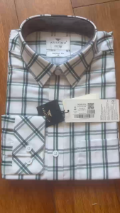 Áo sơ mi dài tay Aristino ALS23102 regular fit sợi tre bamboo có túi