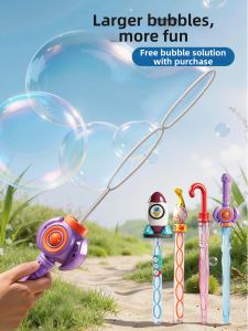 WEIBAI | Large Sword Shaped Handheld Bubble Machine