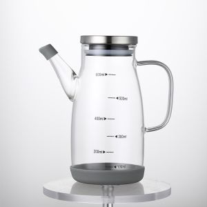 Anti-leak Anti-drip Oil Container Borosilicate Glass