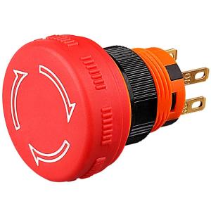 LANBOO | Red Mushroom Head Emergency Stop Switch 16mm