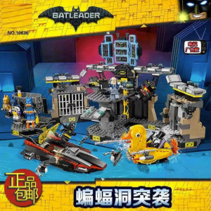 Lele Brother | Bộ Xây Đựng Batcave Tấn Công Phim Batman