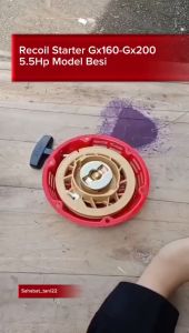 Recoil Starter Mesin GX160 & Tarikan Engkol: Panduan Lengkap