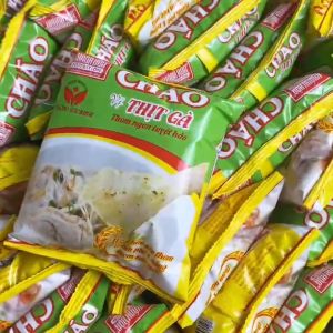 [MUA 1 TẶNG 4] Thùng Cháo Ăn Liền Vị Thịt Gà - Khánh Hòa Nutrition -  Thùng 40 + 4 Gói x 50G