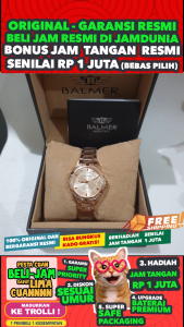 JAM TANGAN BALMER ORIGINAL 8187 L5 - Women - Stainless Steel - Rose Gold - Jamdunia / Jam dunia JD18 # BALMER WATCH JAM TANGAN BALMER WANITA 8187 JAM BALMER WANITA 8187 + JAM BALMER 8187 JAM BALMER B8187L5 JAM BALMER ORIGINAL B.8187L5 S003