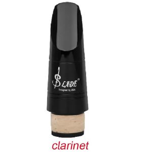 ABS Plated Clarinet Mouthpiece Cap for Alto Tenor Soprano Baritone Woodwind Instrument Protective Accessory
