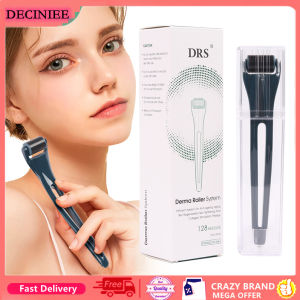 DRS 128 Titanium Derma Roller Skin Microneed-ling Face Roller With Case Microneed-le Roller Scalp Cosmetic Instrument