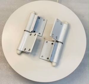 BẢN LỀ GỐC CỬA NHÔM NỘI THẤT MÀU TRẮNG SỮA (LOẠI MỎNG)